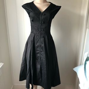Beautiful Black fit and flare dress
